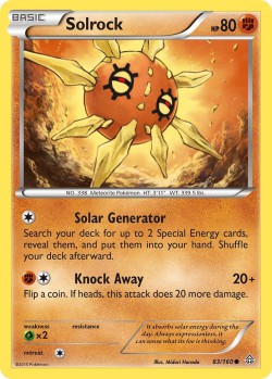 Carte Pokémon: Solrock