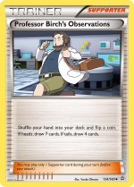 Carte Pokémon: Observations