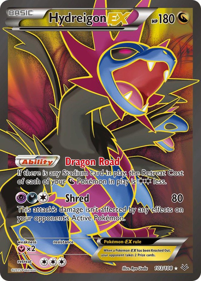 Carte Pokémon: Hydreigon EX [Trioxhydre EX]