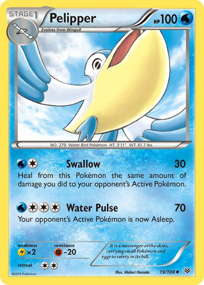 Carte Pokémon: Pelipper [Bekipan]