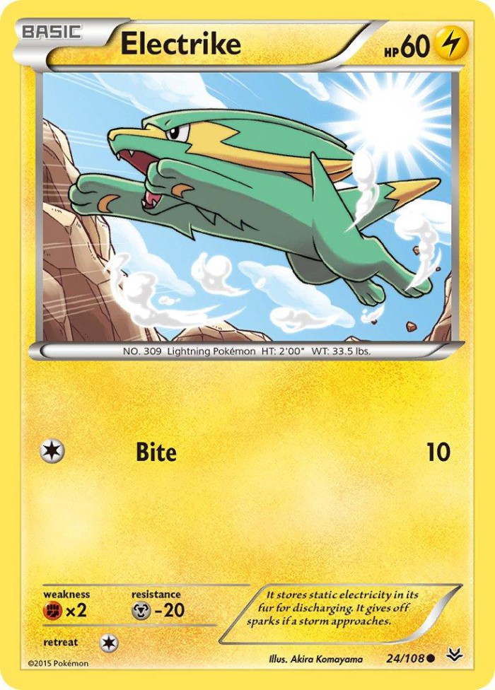 Carte Pokémon: Electrike [Dynavolt]