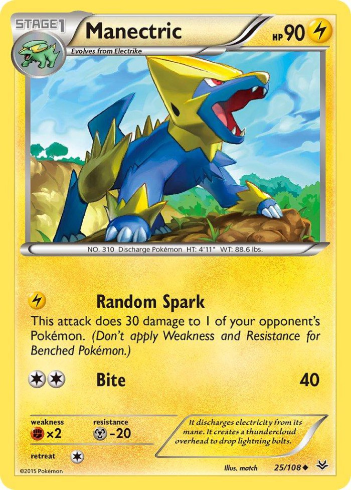 Carte Pokémon: Manectric [Élecsprint]