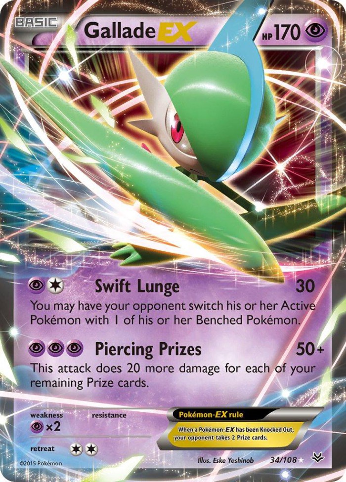 Carte Pokémon: Gallade EX [Gallame EX]