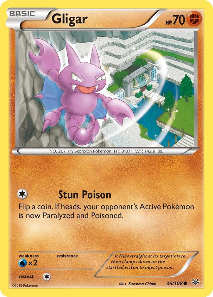 Carte Pokémon: Gligar [Scorplane]