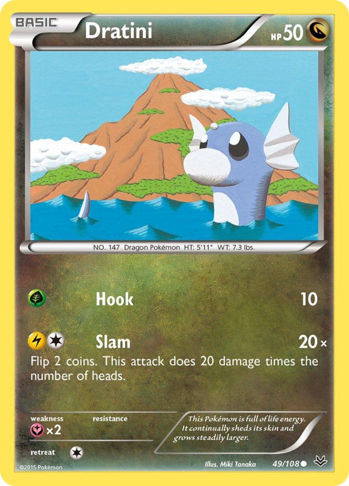 Carte Pokémon: Dratini [Minidraco]