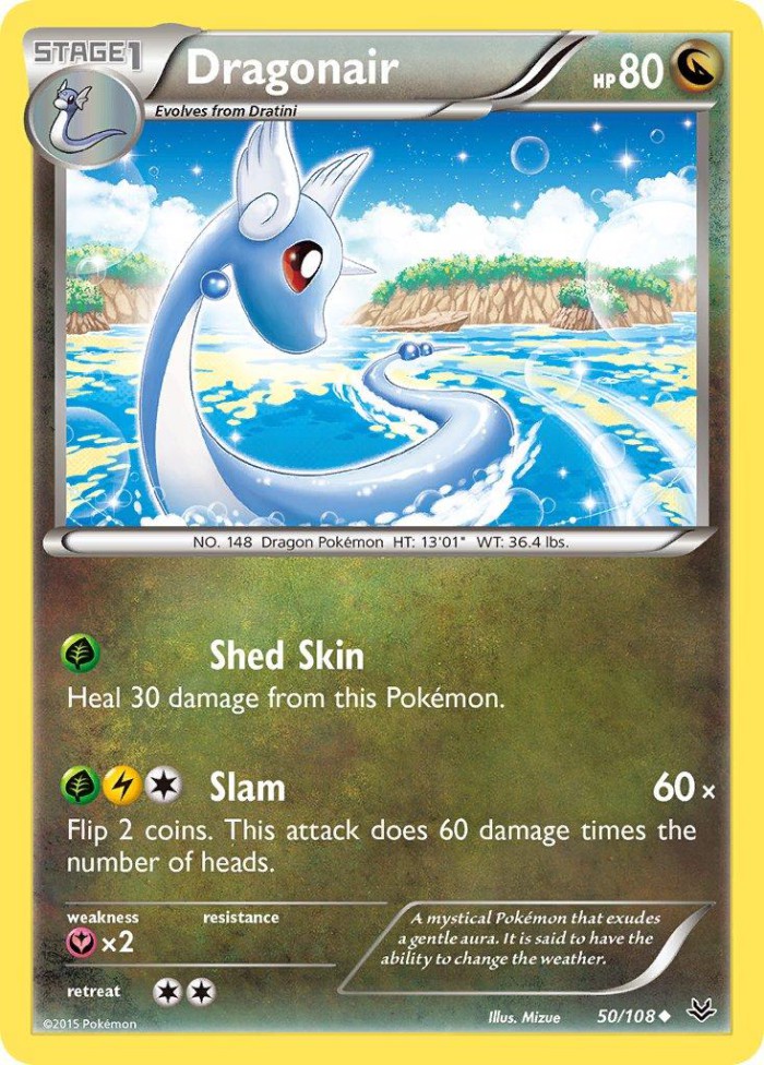 Carte Pokémon: Dragonair [Draco]