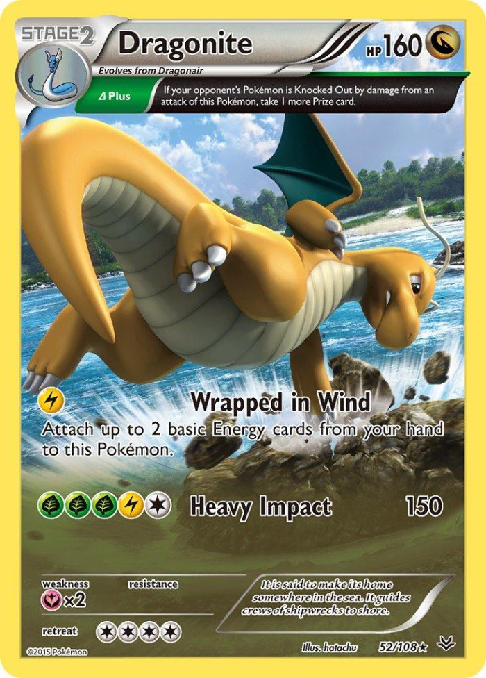 Carte Pokémon: Dragonite [Dracolosse]