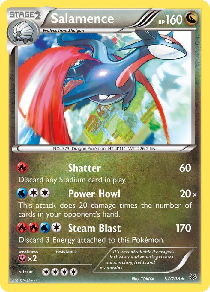 Carte Pokémon: Salamence [Drattak]