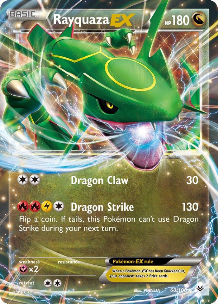 Carte Pokémon: Rayquaza EX [Rayquaza EX]