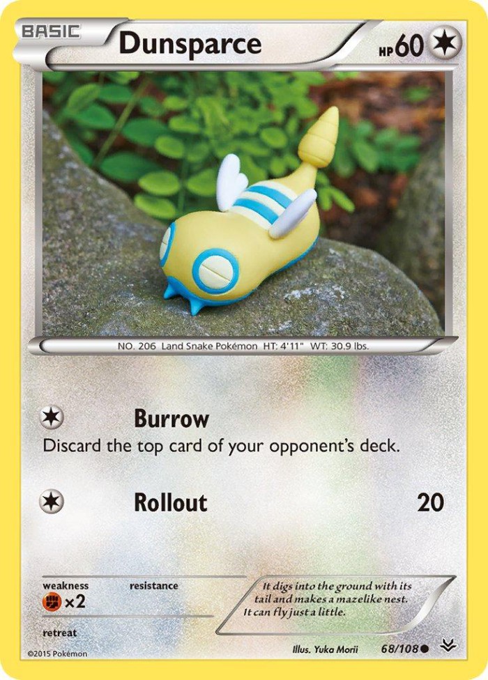 Carte Pokémon: Dunsparce [Insolourdo]