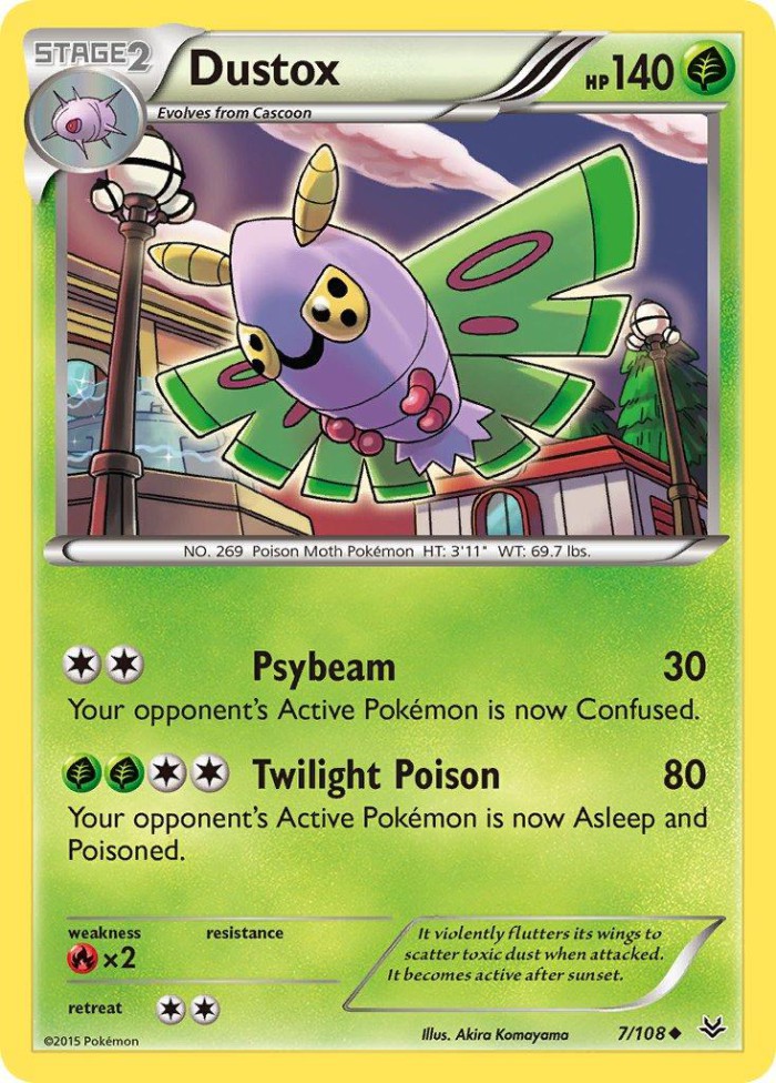 Carte Pokémon: Dustox [Papinox]