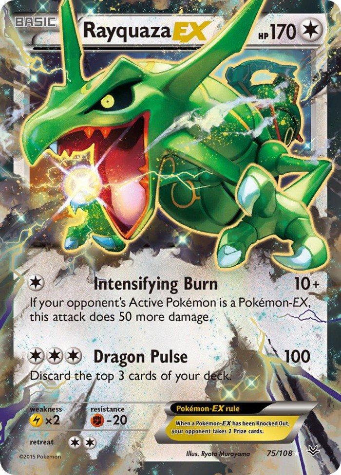 Carte Pokémon: Rayquaza EX [Rayquaza EX]