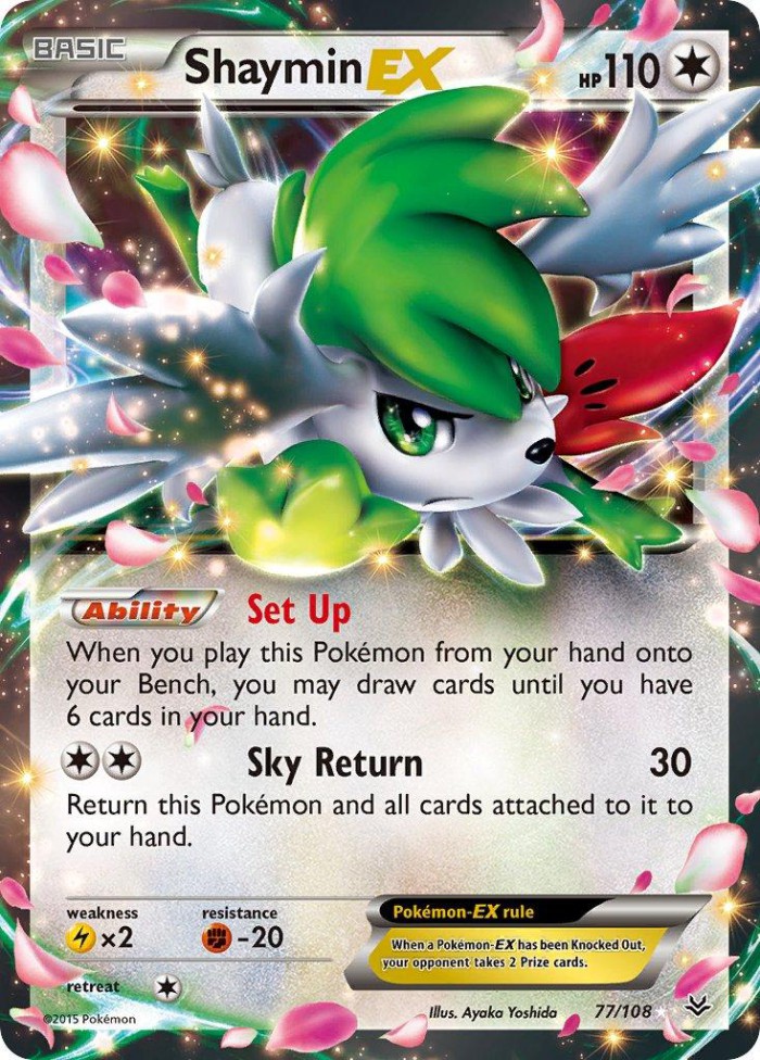 Carte Pokémon: Shaymin EX [Shaymin EX]