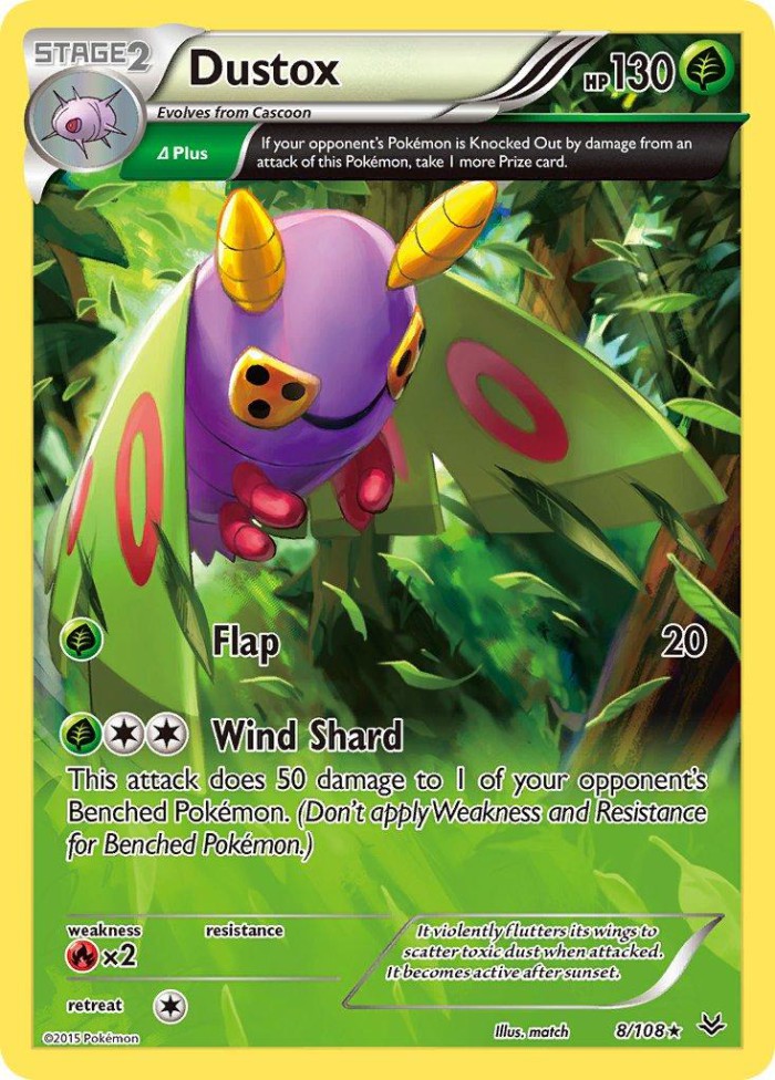 Carte Pokémon: Dustox [Papinox]