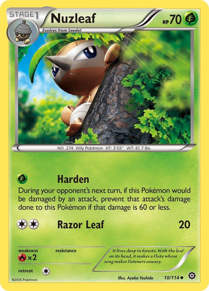 Carte Pokémon: Nuzleaf [Pifeuil]