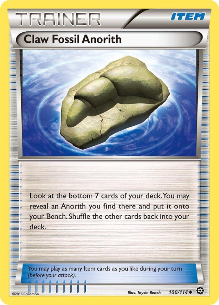 Carte Pokémon: Claw Fossil Anorith [Fossile Griffe Anorith]