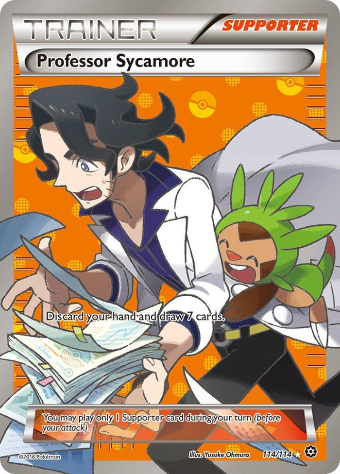 Carte Pokémon: Professor Sycamore [Professeur Platane]