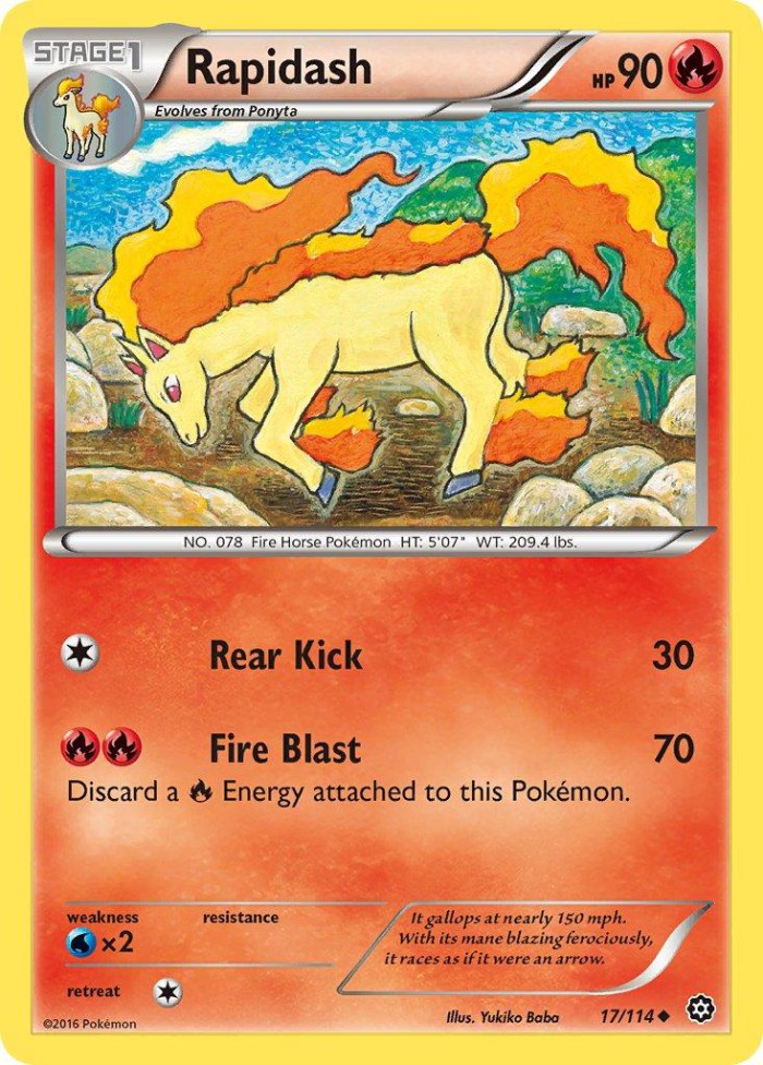 Carte Pokémon: Rapidash [Galopa]