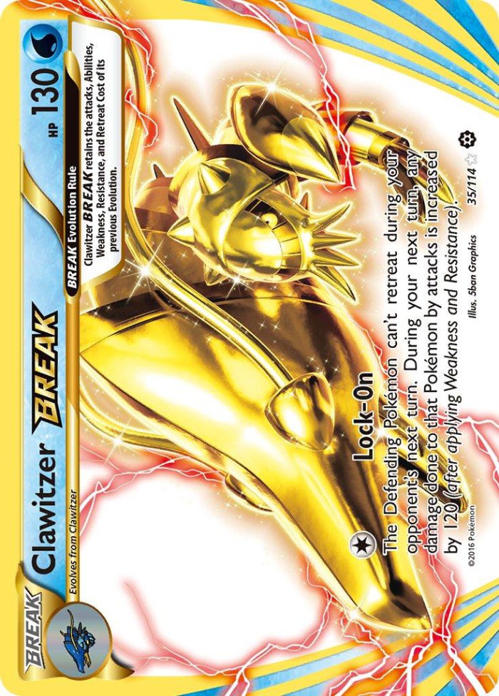 Carte Pokémon: Clawitzer BREAK [Gamblast TURBO]