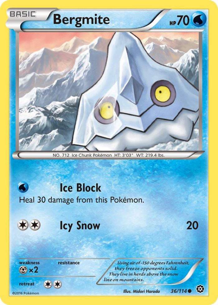 Carte Pokémon: Bergmite [Grelaçon]