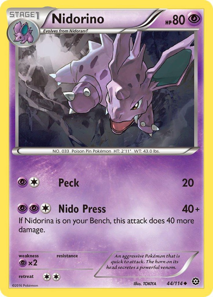 Carte Pokémon: Nidorino [Nidorino]