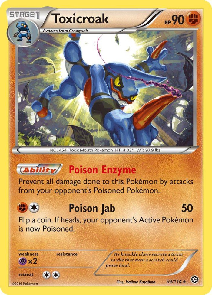 Carte Pokémon: Toxicroak [Coatox]