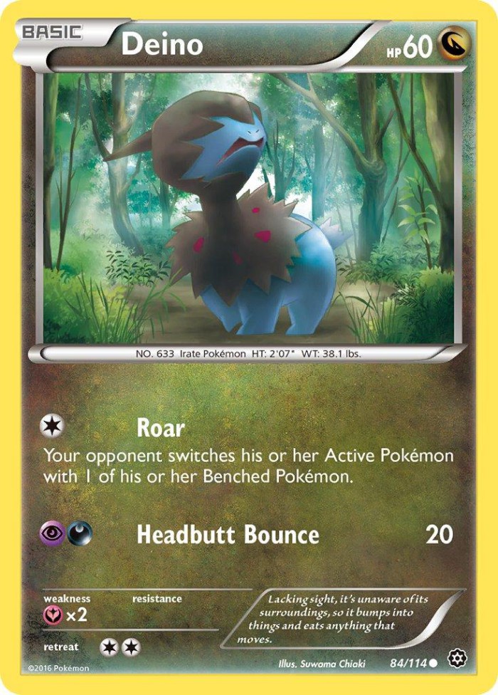 Carte Pokémon: Deino [Solochi]