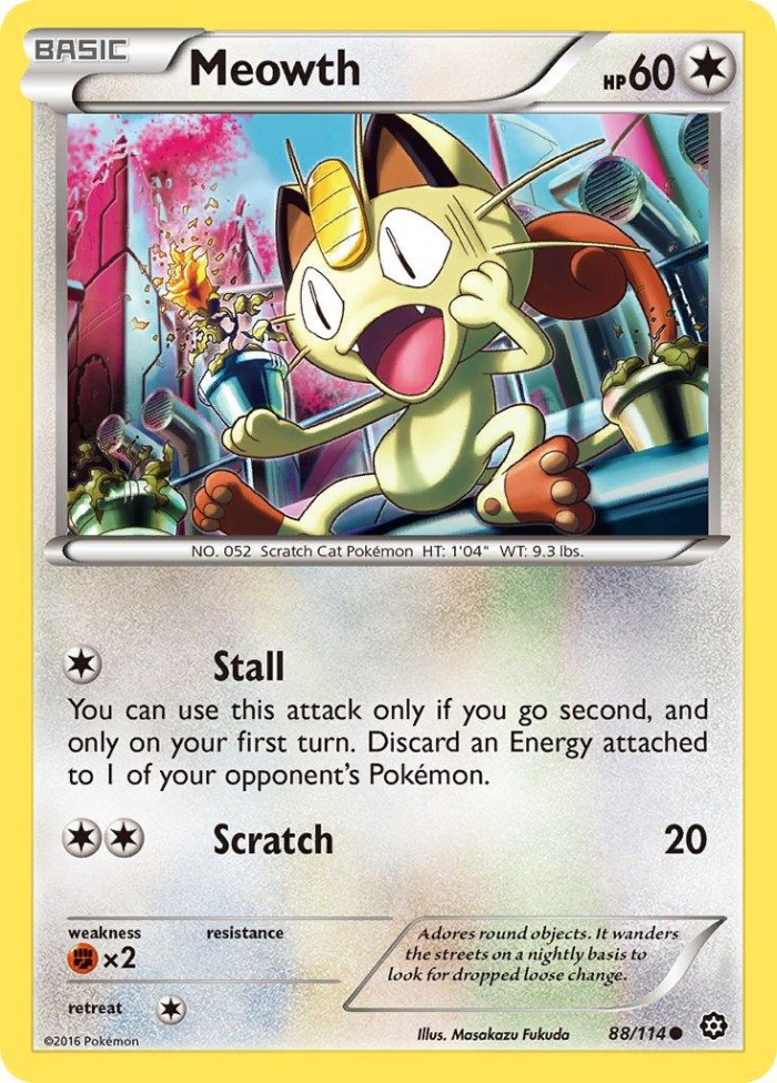 Carte Pokémon: Meowth [Miaouss]