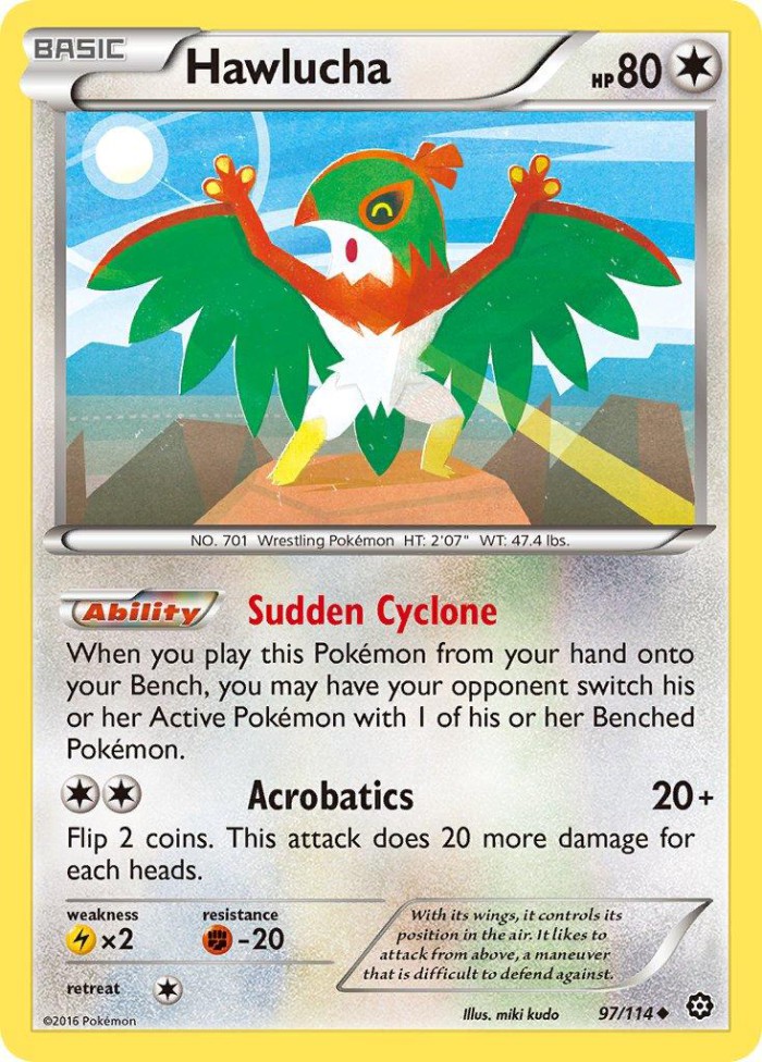 Carte Pokémon: Hawlucha [Brutalibré]