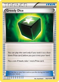 Carte Pokémon: Greedy Dice