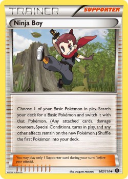 Carte Pokémon: Ninja Boy