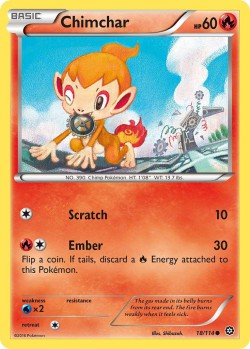 Carte Pokémon: Chimchar