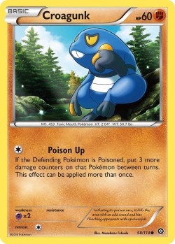 Carte Pokémon: Croagunk