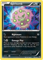 Carte Pokémon: Spiritomb