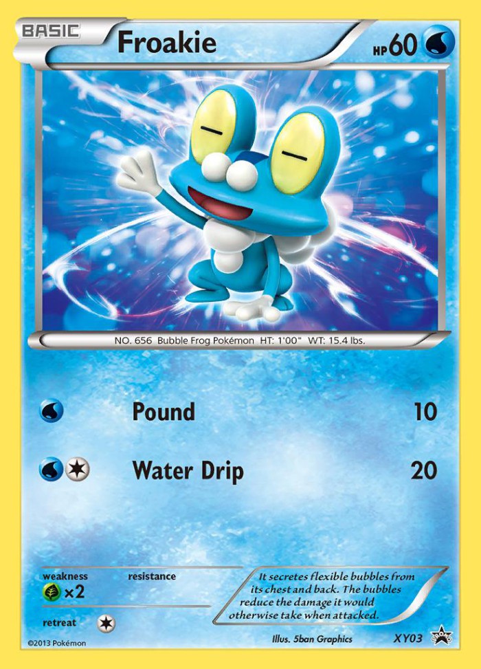 Carte Pokémon: Froakie [Grenousse]