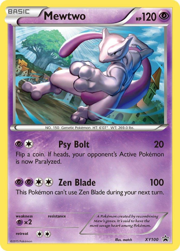 Carte Pokémon: Mewtwo [Mewtwo]