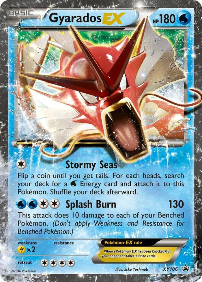 Carte Pokémon: Gyarados EX [Léviator EX]