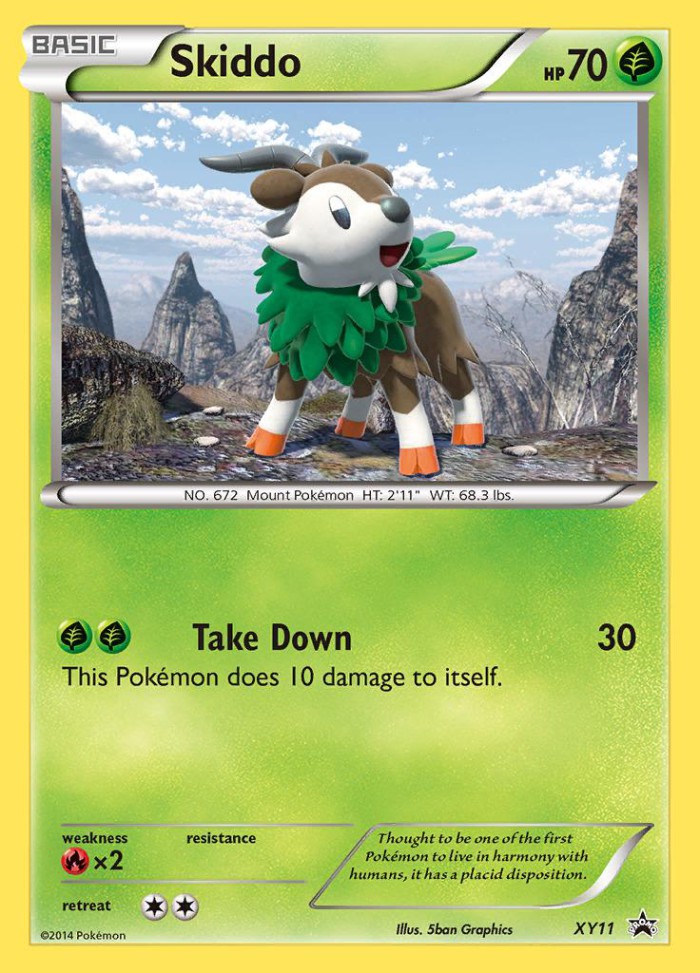 Carte Pokémon: Skiddo [Cabriolaine]