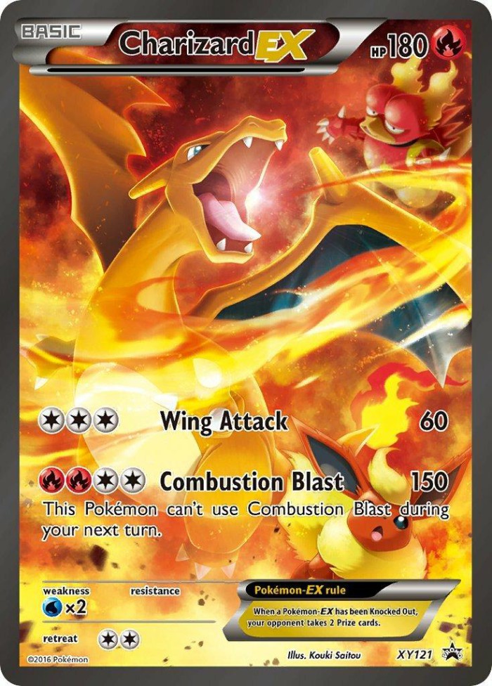 Carte Pokémon: Charizard EX [Dracaufeu EX]