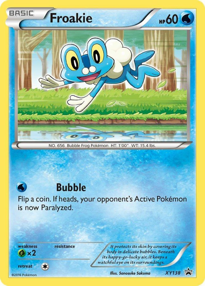 Carte Pokémon: Froakie [Grenousse]