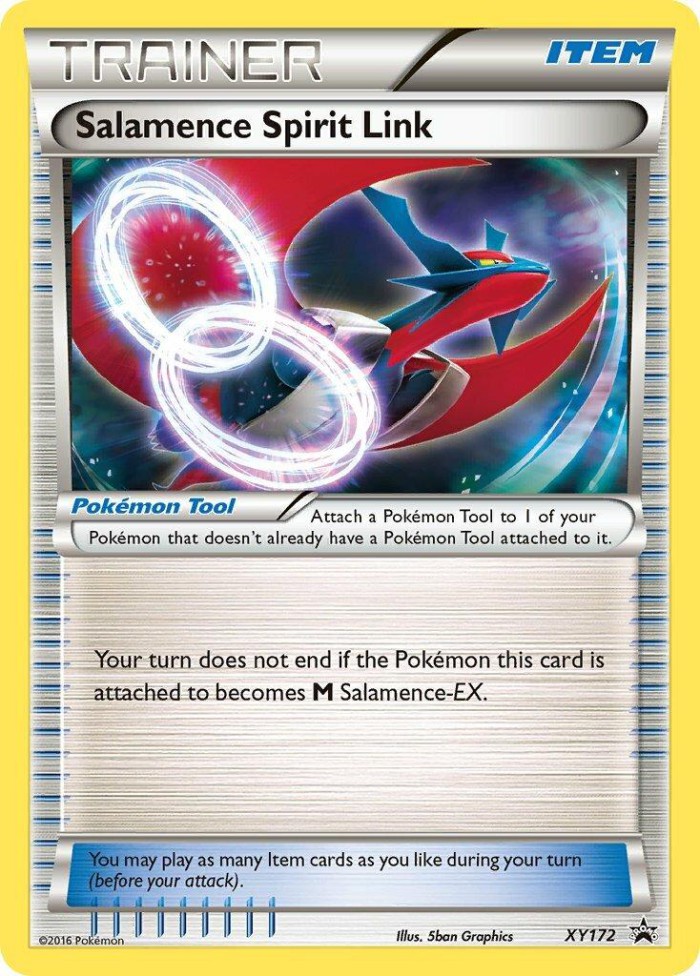 Carte Pokémon: Salamence Spirit Link [Lien Spirituel Drattak]