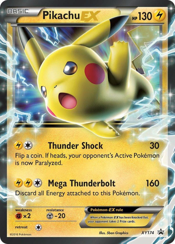 Carte Pokémon: Pikachu EX [Pikachu EX]