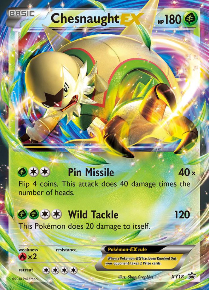 Carte Pokémon: Chesnaught EX [Blindépique EX]