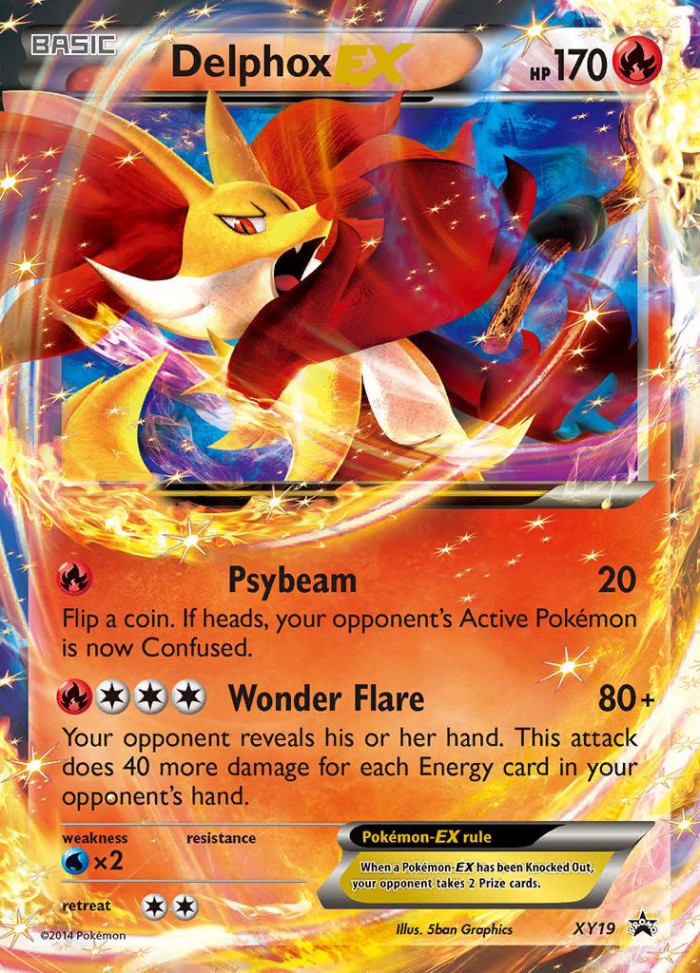 Carte Pokémon: Delphox EX [Goupelin EX]