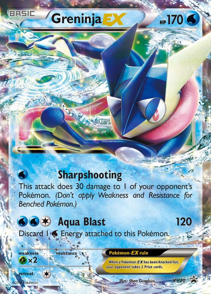 Carte Pokémon: Greninja EX [Amphinobi EX]