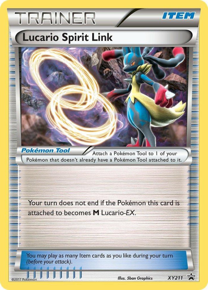 Carte Pokémon: Lucario Spirit Link [Lien Spirituel Lucario]