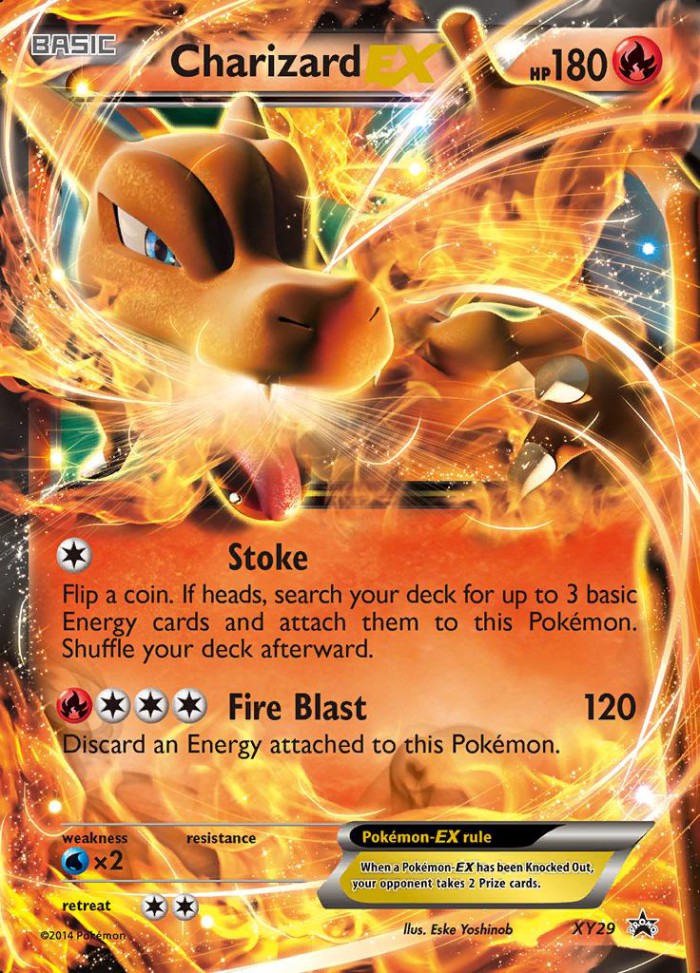 Carte Pokémon: Charizard EX [Dracaufeu EX]