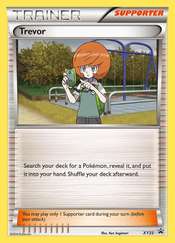 Carte Pokémon: Trevor [Trovato]