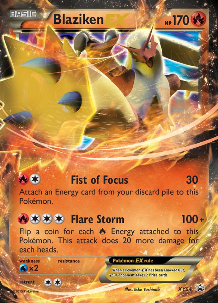 Carte Pokémon: Blaziken EX [Braségali EX]