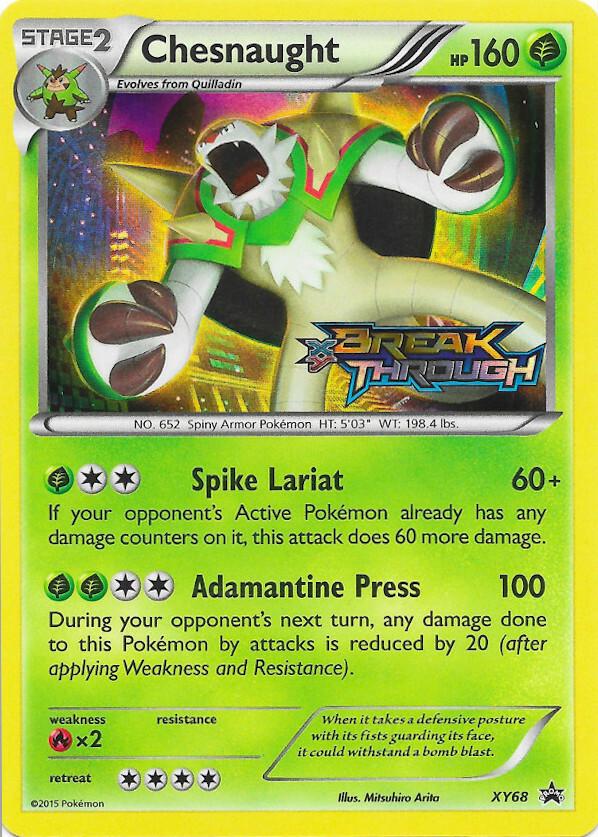 Carte Pokémon: Chesnaught [Blindépique]